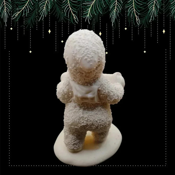 Department 56 snowbabies lot of 6 christmas figurines beige color - Picture 6 of 13